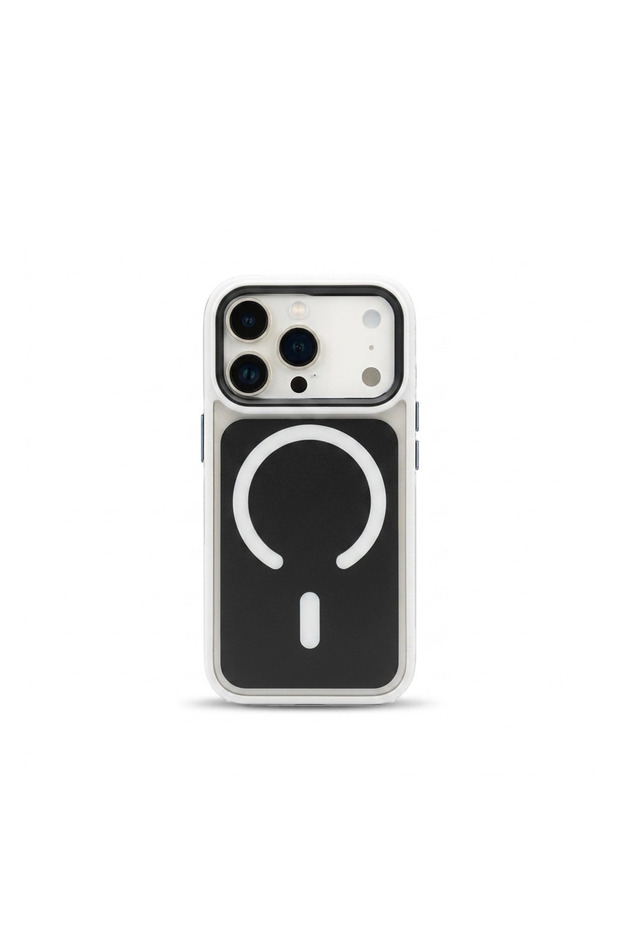 iPhone 17 Magsafe Compatible Premium Silicone Case with Transparent Edges – Shock-Absorbing Protection