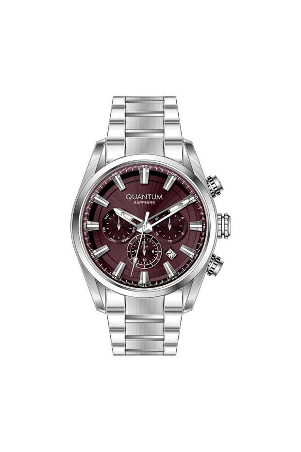 Adg1219.380 Quartz Steel Grey Sapphire Glass 10 Atm 40 mm Men's Wristwatch