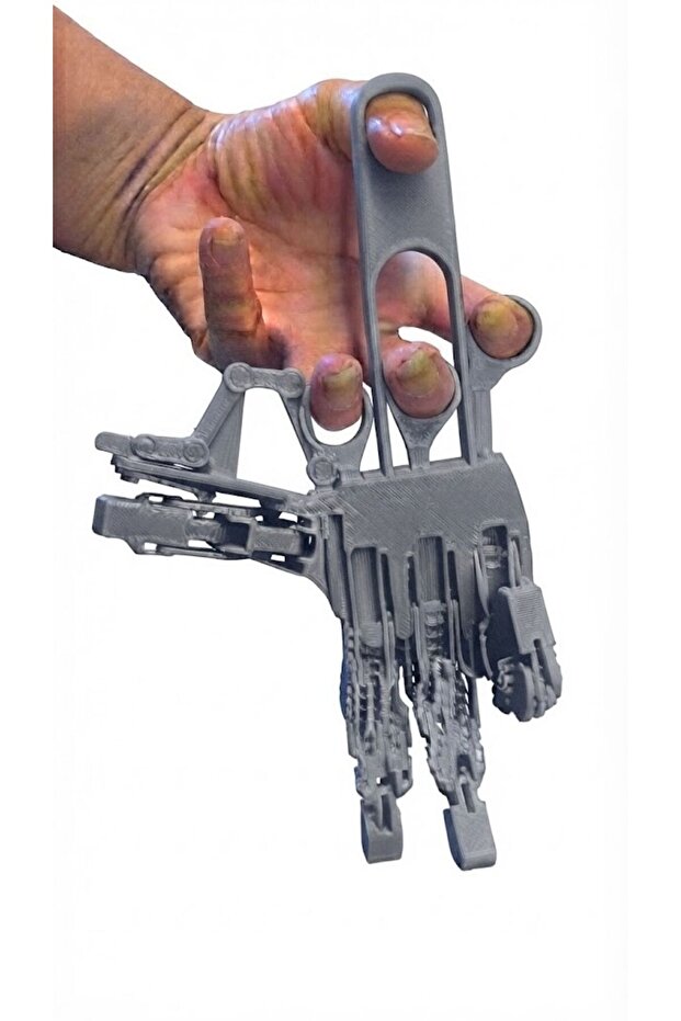 Mechanical Robot Hand, Movable Catching Fun Pinching Claw (Gray)