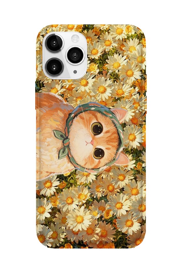 iPhone 11 Pro Max Compatible Printed Transparent Phone Case |   Collection: Kawaii Cat