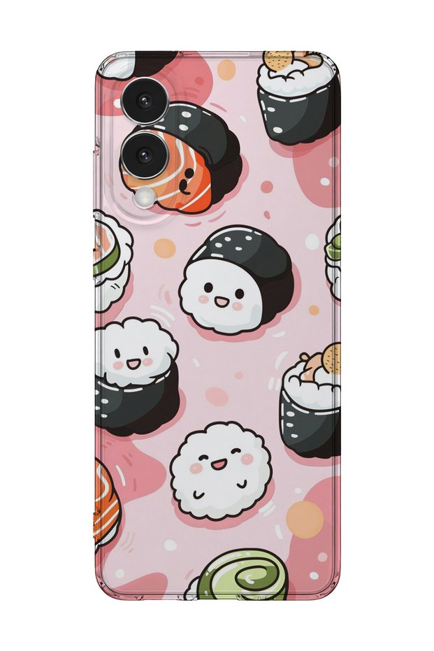 Samsung Galaxy S25 Edge Compatible Printed Transparent Phone Case | Collection: Kawaiimilk Dreamies