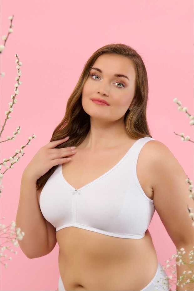 Women'S, Gathering Support, Double Layer Bra (with Socks as a Gift)