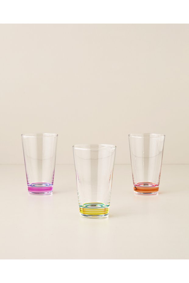 Lunea Glass Set of 3 395 ml Colorful