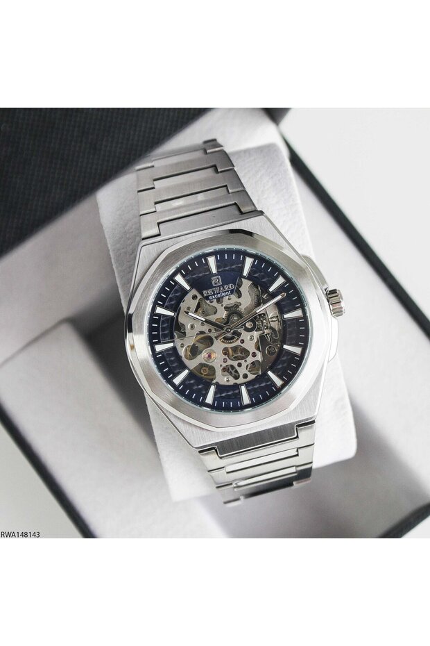 Rwa148143 Automatic Men's Wristwatch with Steel Strap