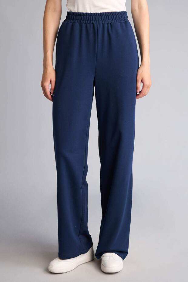 Straight Fit Basic Straight Trousers G5259Ax26Au - 3