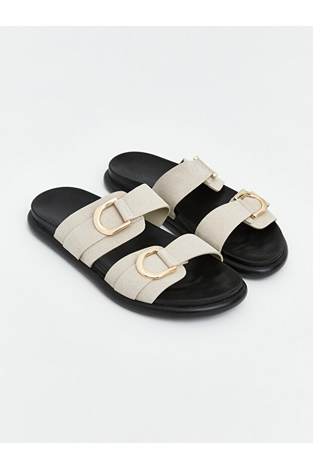 Nevavm Suede Look Women's Slippers with a Difference