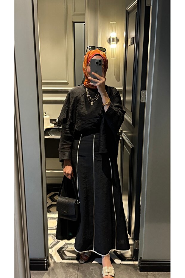Nora Etek -Siyah