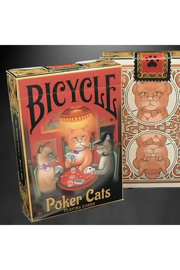 Bicycle Poker Cats V2 Premium Playing Cards Collectible Deck of Playing Cards