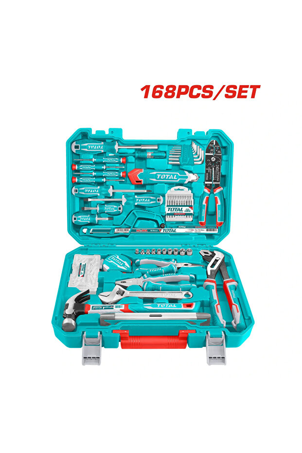 شنطة عدة بلاستيك 168PCS/SET THKTHP21686 توتال