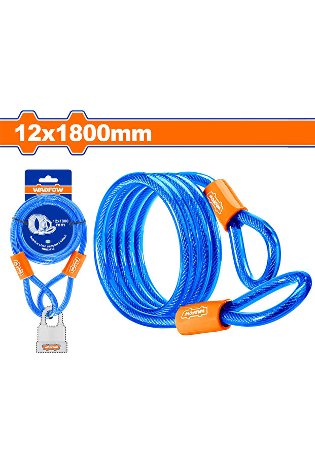 Double loop security cable - 1
