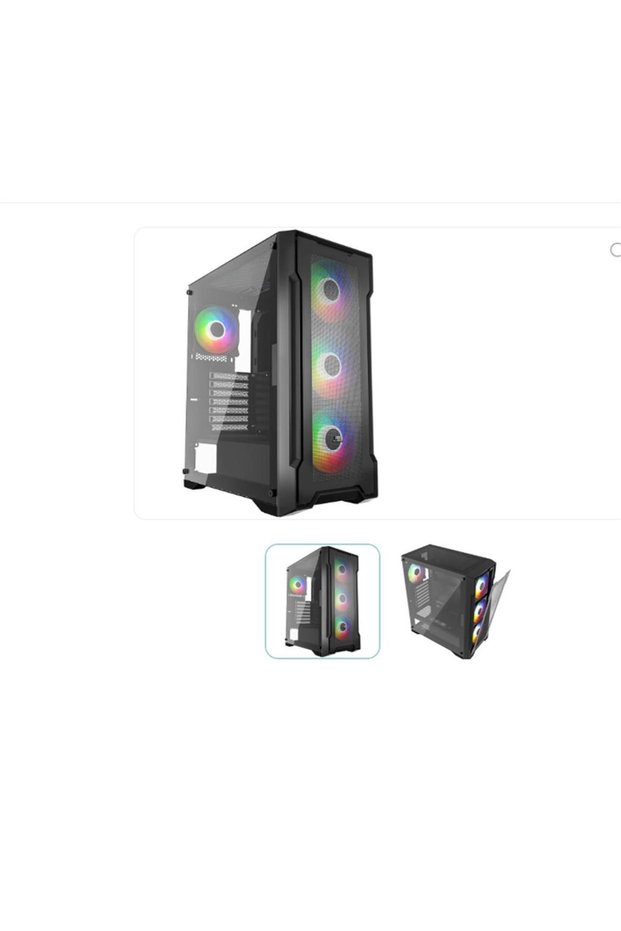Gamebooster falcon gb-a750b 750w 80+ bronze usb 3.0 mesh argb atx mid tower gaming case