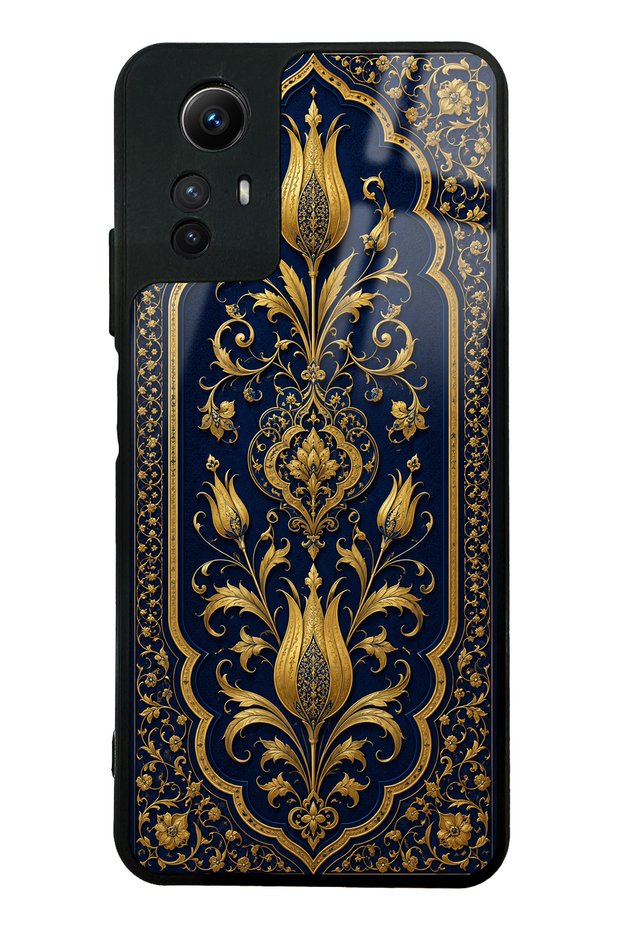Xiaomi Redmi Note 12S Sapphire Ottoman Gold Design Glossy Phone Case