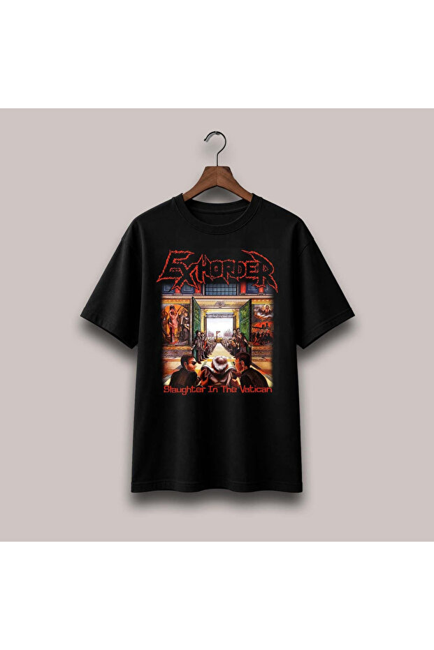 Exhorder Printed Unisex Oversize T-Shirt