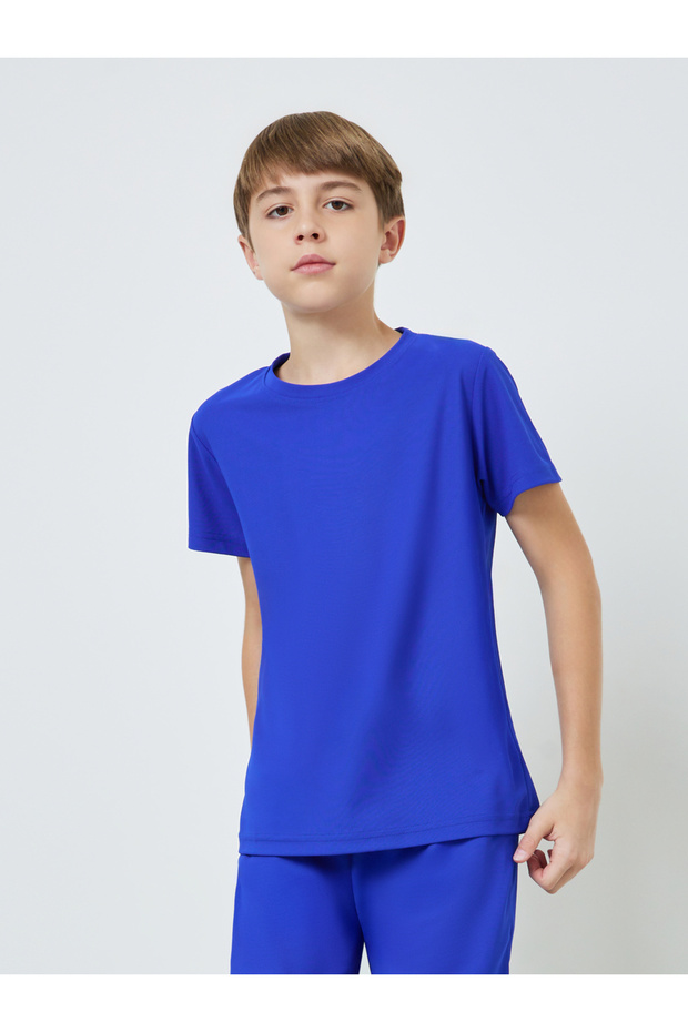 Teens Cotton Sports Jersey Athleisure T-Shirt