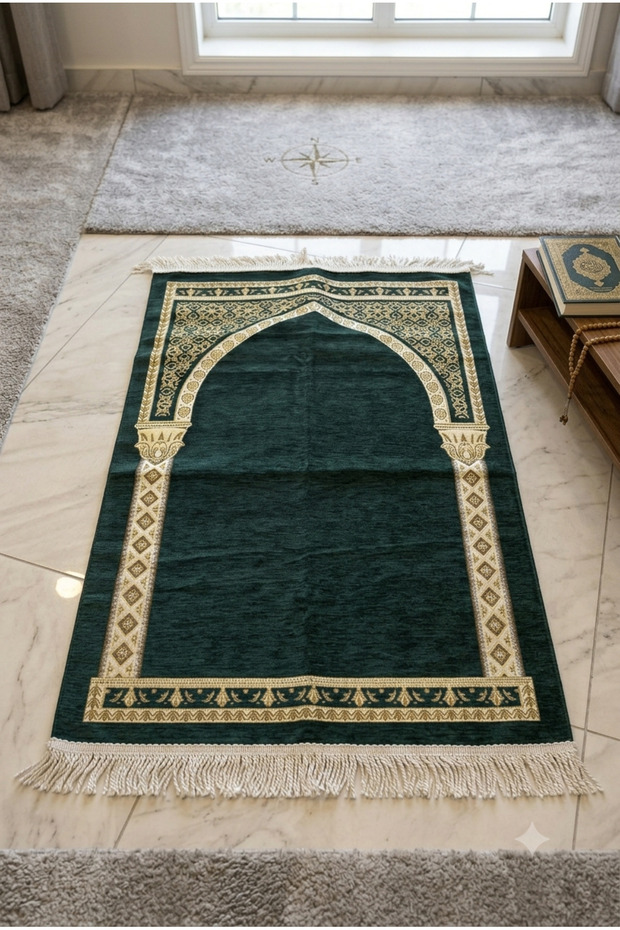 Two Series Velvet Luxury Prayer Mats, Dowry Prayer Mats, Prayer Mats, Gift Luxury Prayer Mats