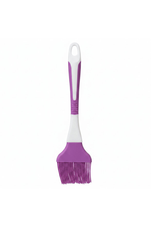 Silicone Oil Basting Brush - 22×6 cm - Purple / Teal Blue