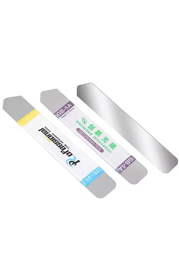 Mixed--3pcs 1-6Pcs Metal Flat Soft Blade Crowbar Pry Opener Repair Kit for Mobile Phone Broken Scree