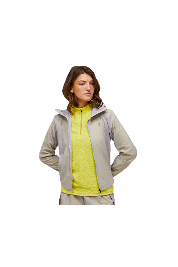W Traiul Run Wind Jacket Women's Outdoor Jacket G80785030T Gray