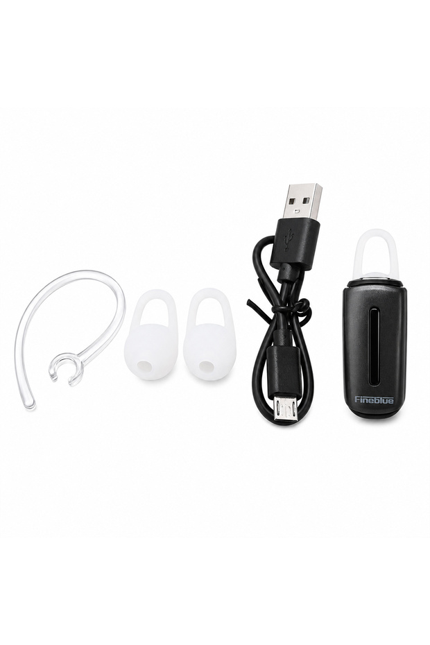 J132 Pro Bluetooth V5.4 Wireless Earpiece Headset, Clear Call, Long Battery Life-ERPCJ132