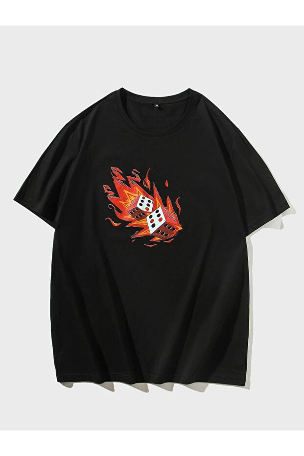 Unisex Printed oversized T-shirt