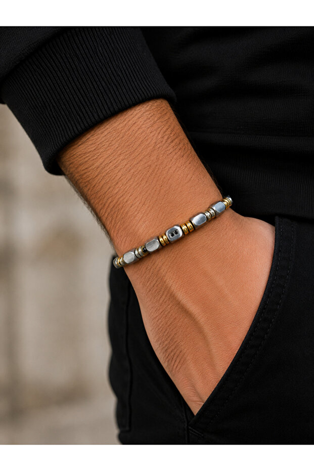 Original Men's Steel Bracelet Gift Box Hmstell41
