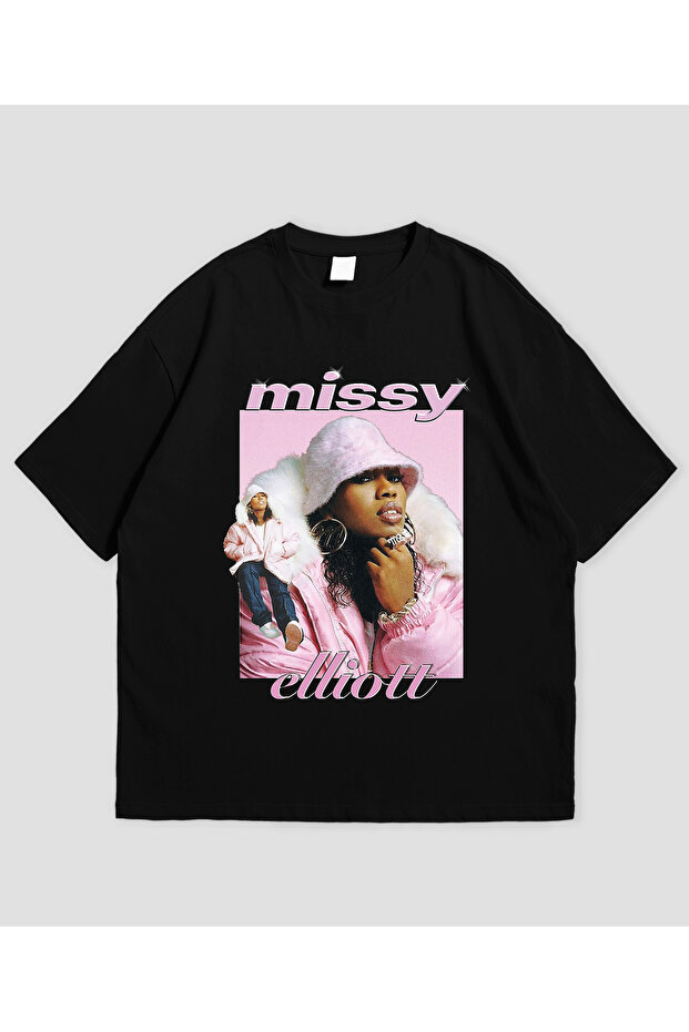 Missy Elliot Printed Unisex Oversize T-Shirt