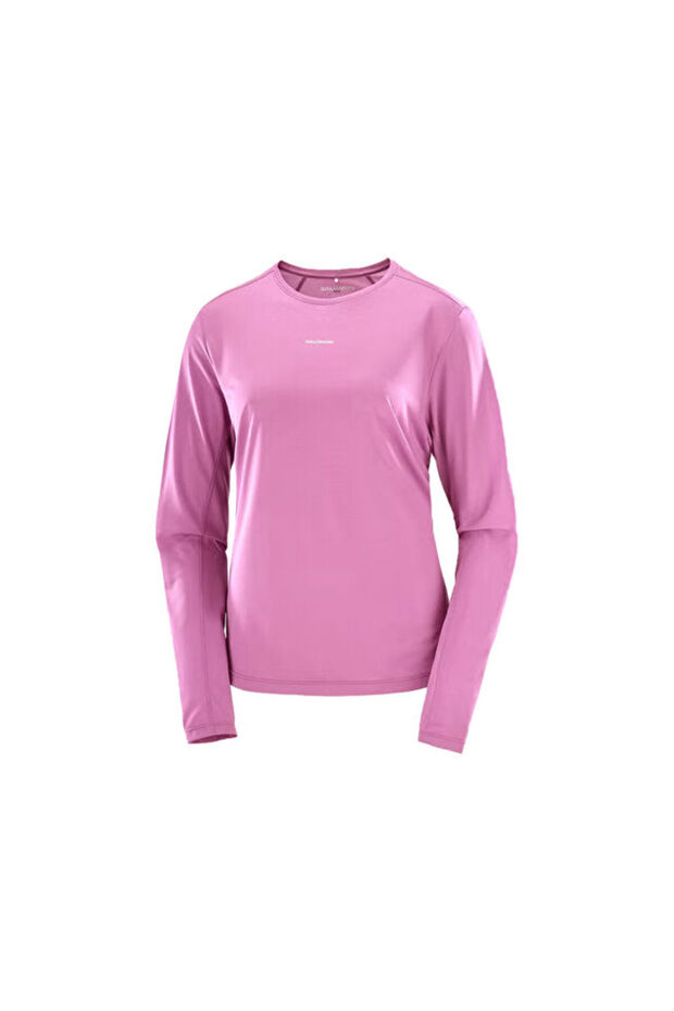 Shakeout Core Ls Tee Women's Running Long-Sleeve T-Shirt Lc2775100 Pink