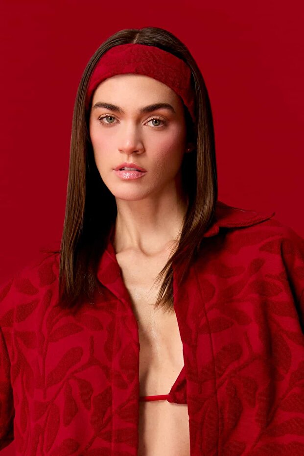 Anastasia Red Bandana