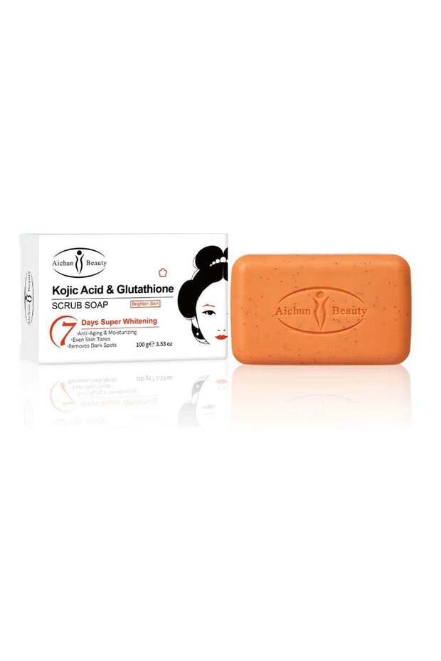 kojic acid scrub soap 100ml - Pack of 1
