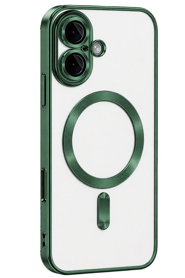 Ilkestor iPhone 16 Case Kross Magneticsafe Cover - (193935) Dark Green