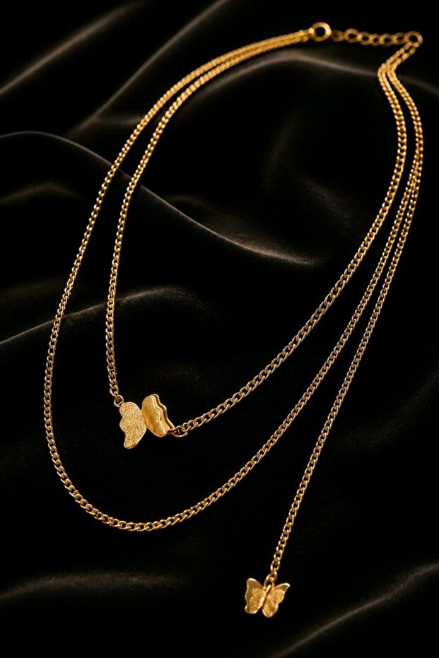 Luxury Figured Adjustable Necklace