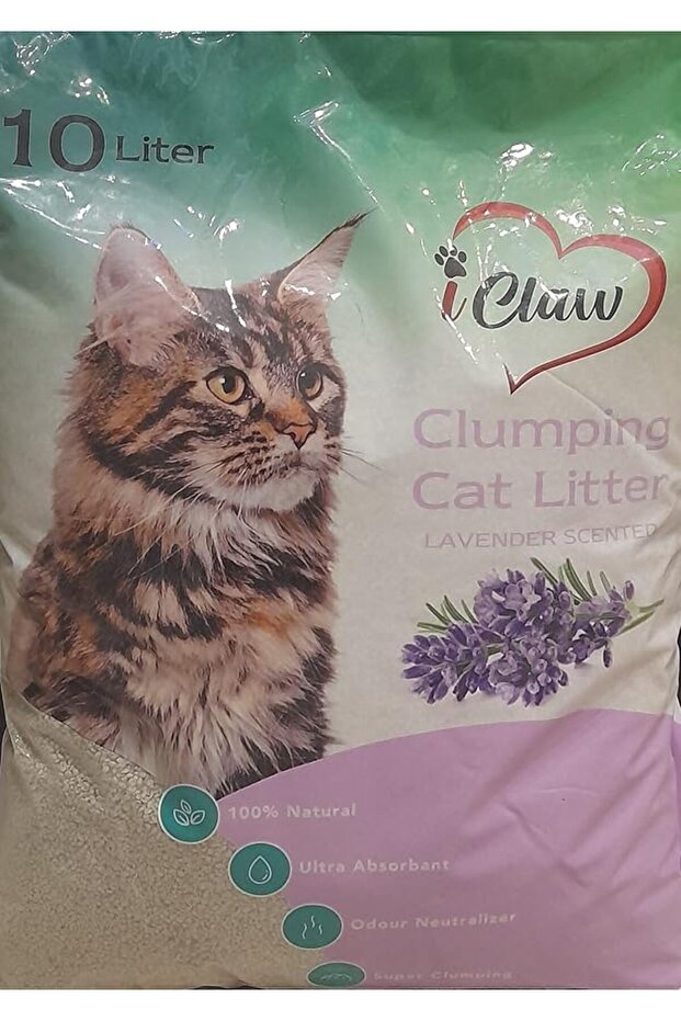Bentonite Cat Litter (Lavender) 10L - Cat Sand