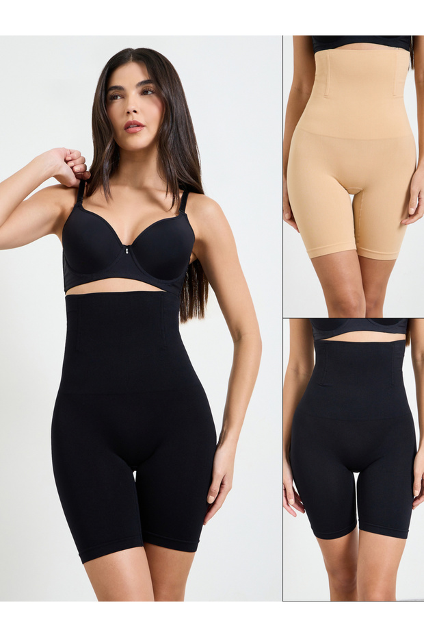 Pack Of 2 - Tummy Tucker Bum Lifting Thigh Slimmer