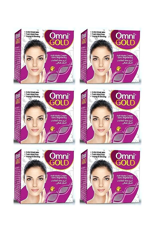 Gold Anti-Marks Cream Extra Brightening Cream - 6x30g