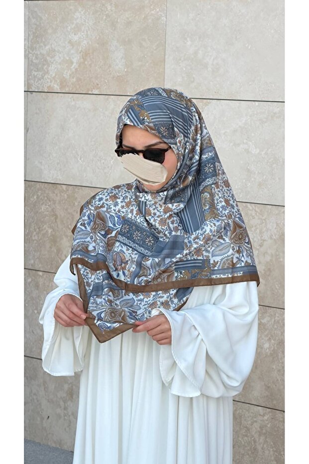 وشاح قطني بنمط بيراي - باس