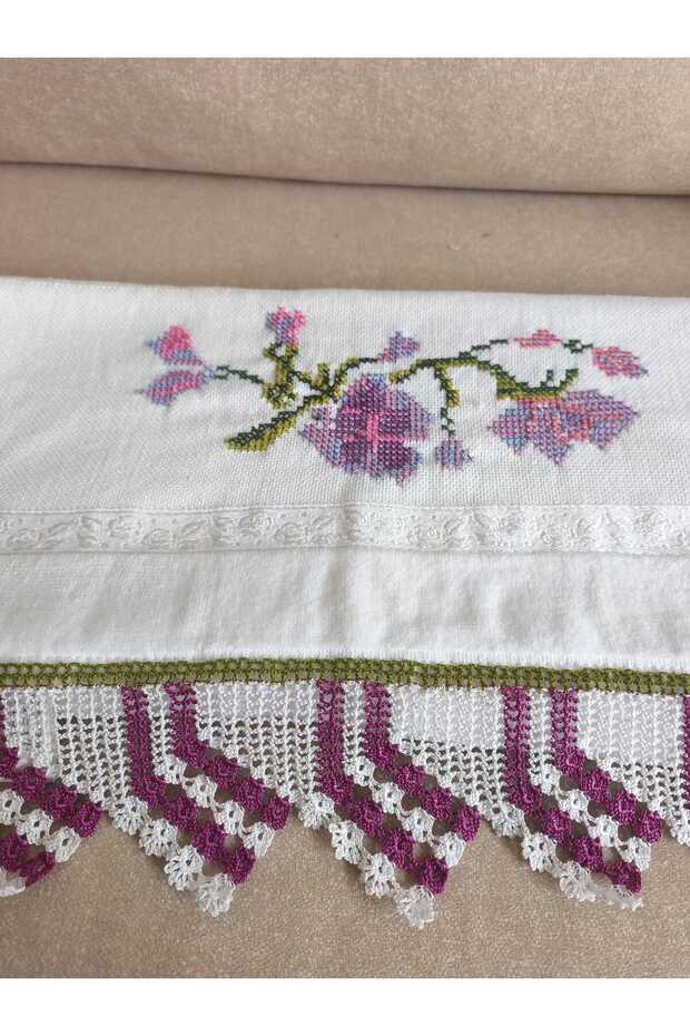 Handmade Embroidered and Handcrafted Dowry Gift Towel