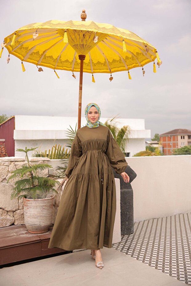 Dress - Khaki
