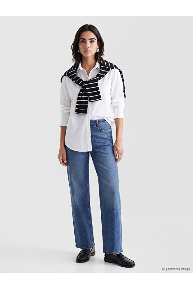 Sparkling Choices from Shining Store Women's Wide Leg Jean Pants