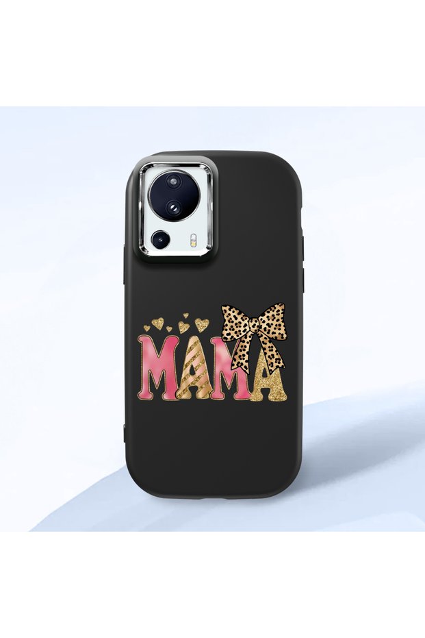 Mi 13 Lite Compatible Black Silicone Case with Shock-Absorbing Camera Protections