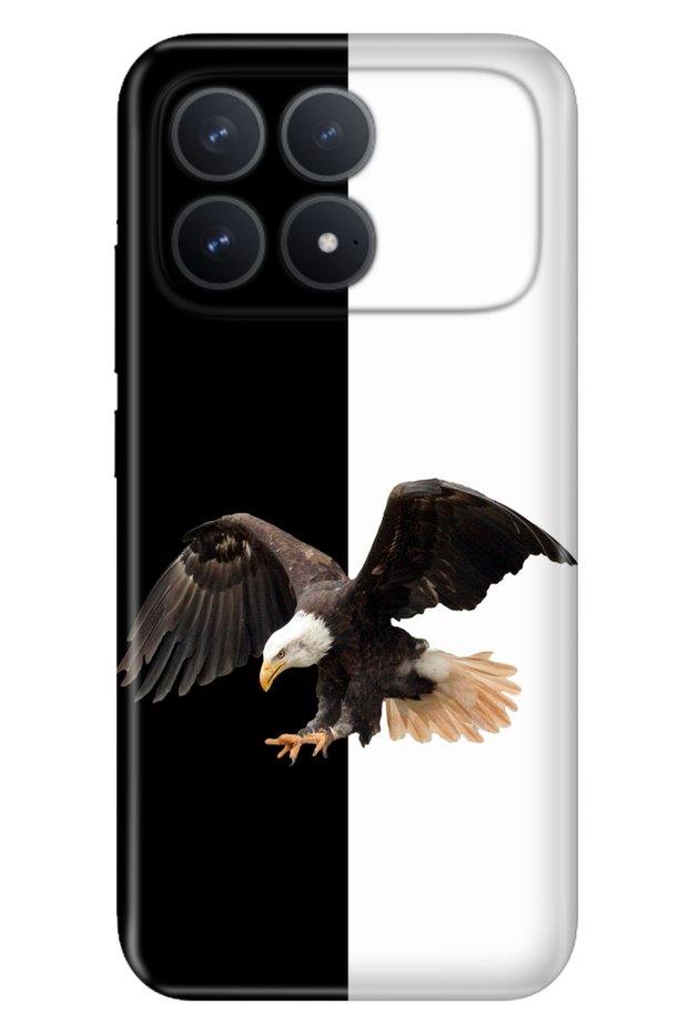 Poco F8 Pro 6.59" Case Art Silicone Printed Tpu Black White Piecework