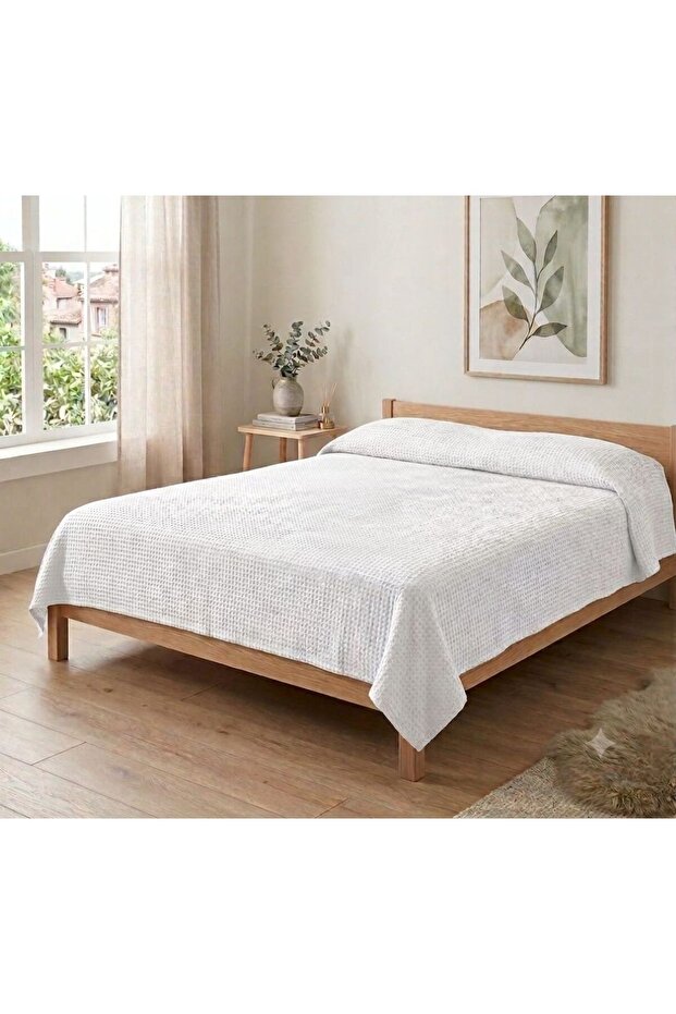 100% Cotton Waffle Double Bedding
