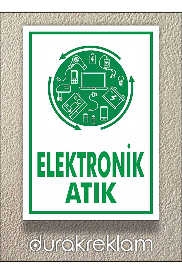 Electronic Waste Sign A2 40X60 cm