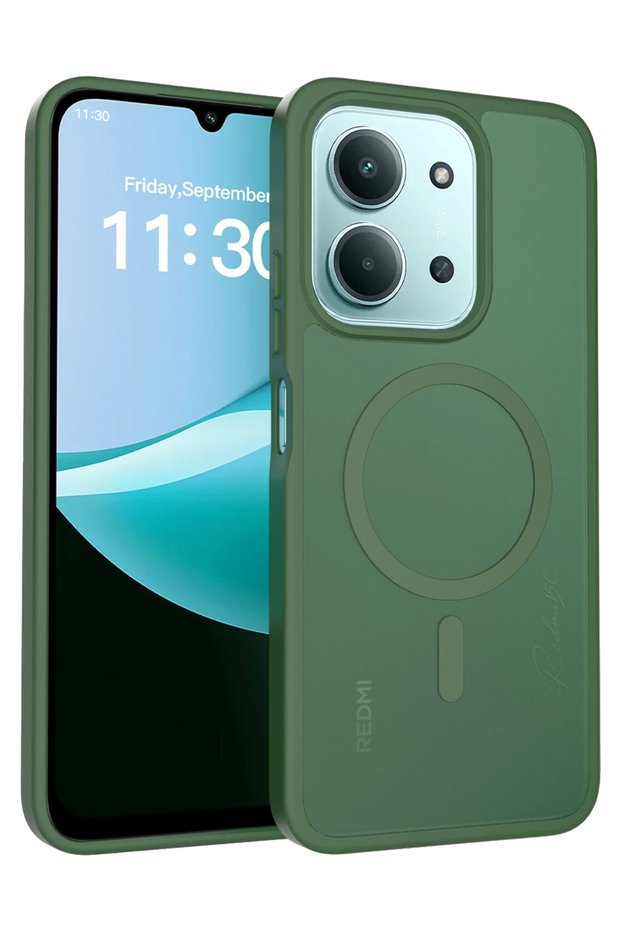 Aconcept Redmi 15C 4g Jota Magsafe Cover - (63912) Dark Green