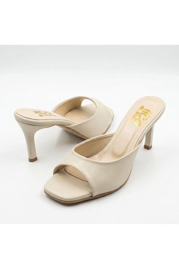 Hco Heeled Single Strap Women's Stylish Slippers