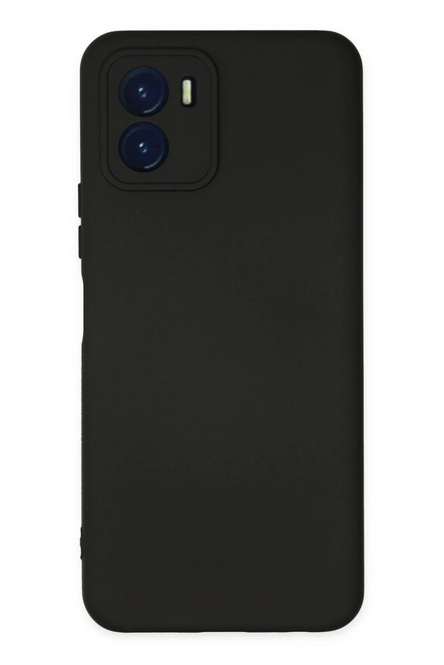 Aconcept Vivo Y15S Case Nano Inside Velvet Silicone (12632) - Black