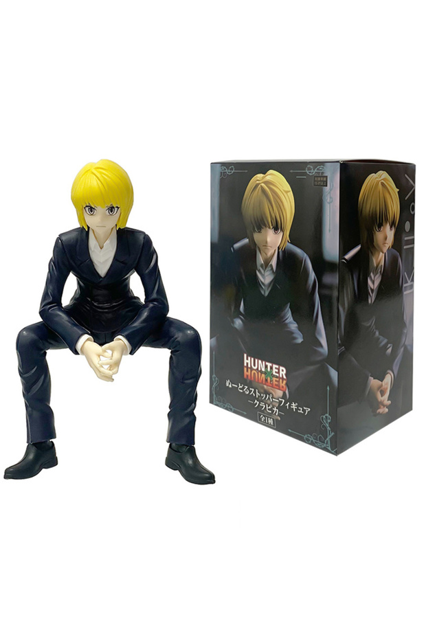Bandai With box Hunter X Hunter Anime Action Figures 11-14cm Gon Freecss Alluka Zoldyck Chrollo Luci