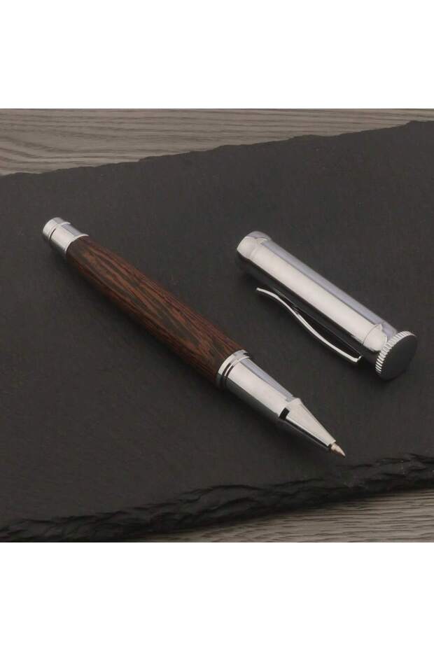 BROWN 1 high-end business luxury new rolling ball pen chicken wing wood calligraphy pen suitable for