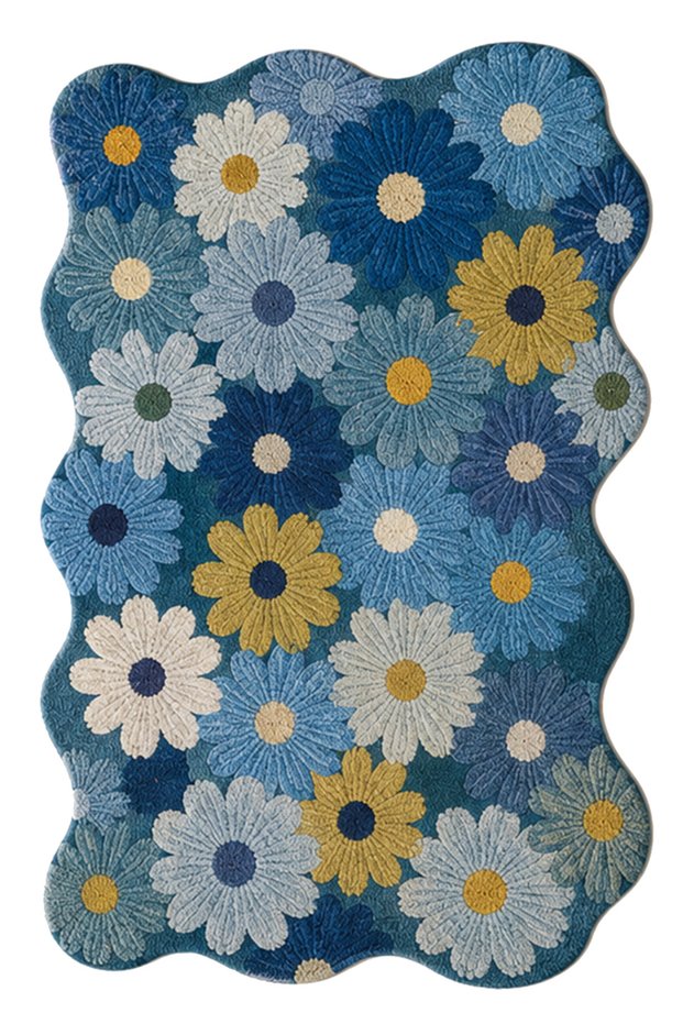 Sdt Traditional Patterned Modern Woven Base Decorative Carpet Sdtamor2928