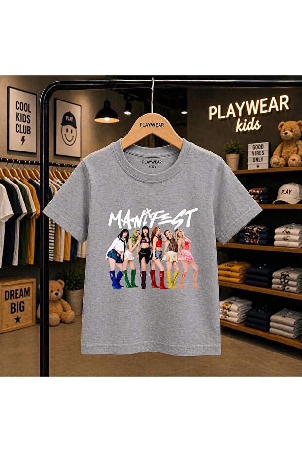 Manifest Group Printed 100% Children's Unisex T-Shirt 5 6 -7 8-9 10 -11 12 Years Old