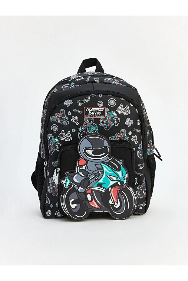 Mixed Printed Boys' Backpack (W6)